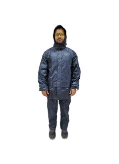 DW02 Waterproof Rain Suit for Men & Women – Full-Body Protection, Windproof, and Lightweight | Navy | Size-M - pzsku/ZE47373CB69977B65D3BBZ/45/_/1733205322/4789b5eb-a8dd-4471-a0dd-bd61582a3f21