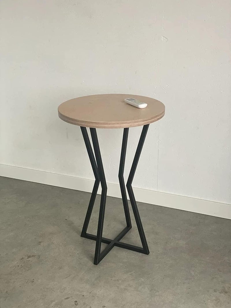 Reyox Furniture Metal Legs for Table Dining Table Legs for Kitchen Modern Industrial Style L DesignPack of 1 Black H71 cmW5cm - Image 4