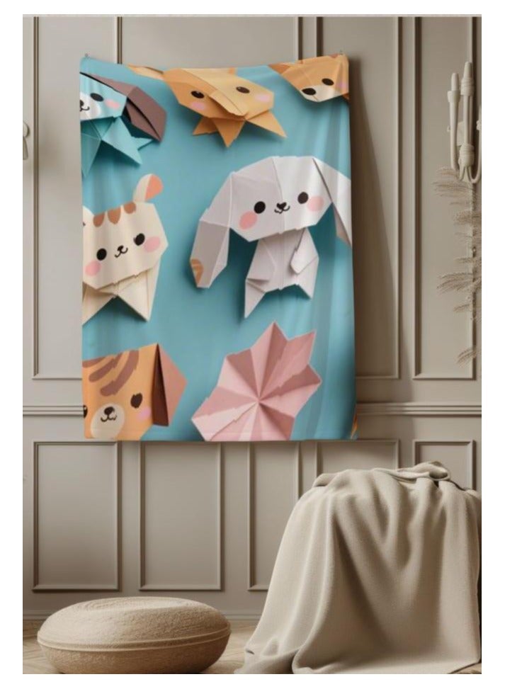 عام بطانية رقيقة من الفانيلا (دافئة ومريحة، ومناسبة للنوم واستخدام الألعاب وإزالة الغبار ومقاومة للرمل) 150 سم * 200 سم - 889 - Image 3