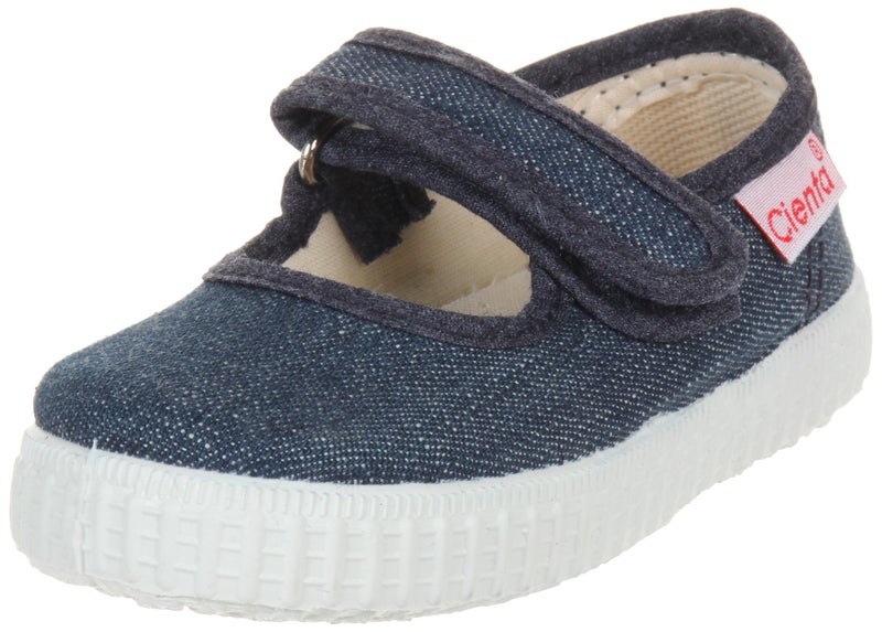 Cienta girls Mary Jane Shoe, Denim, 20 M EU / 4 M US Toddler - Image 3