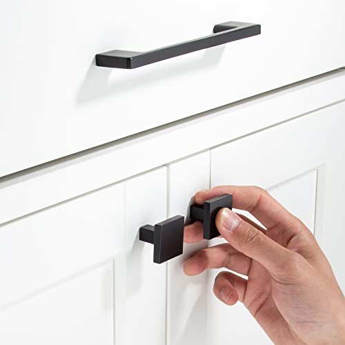 TUNNY 10 Pack Classic Cabinet Handles-6.3"/160mm Screw Spacing Matte Black Furniture Hardware Handles for Kitchen Cabinets Bedroom Cabinet Pull - Image 4