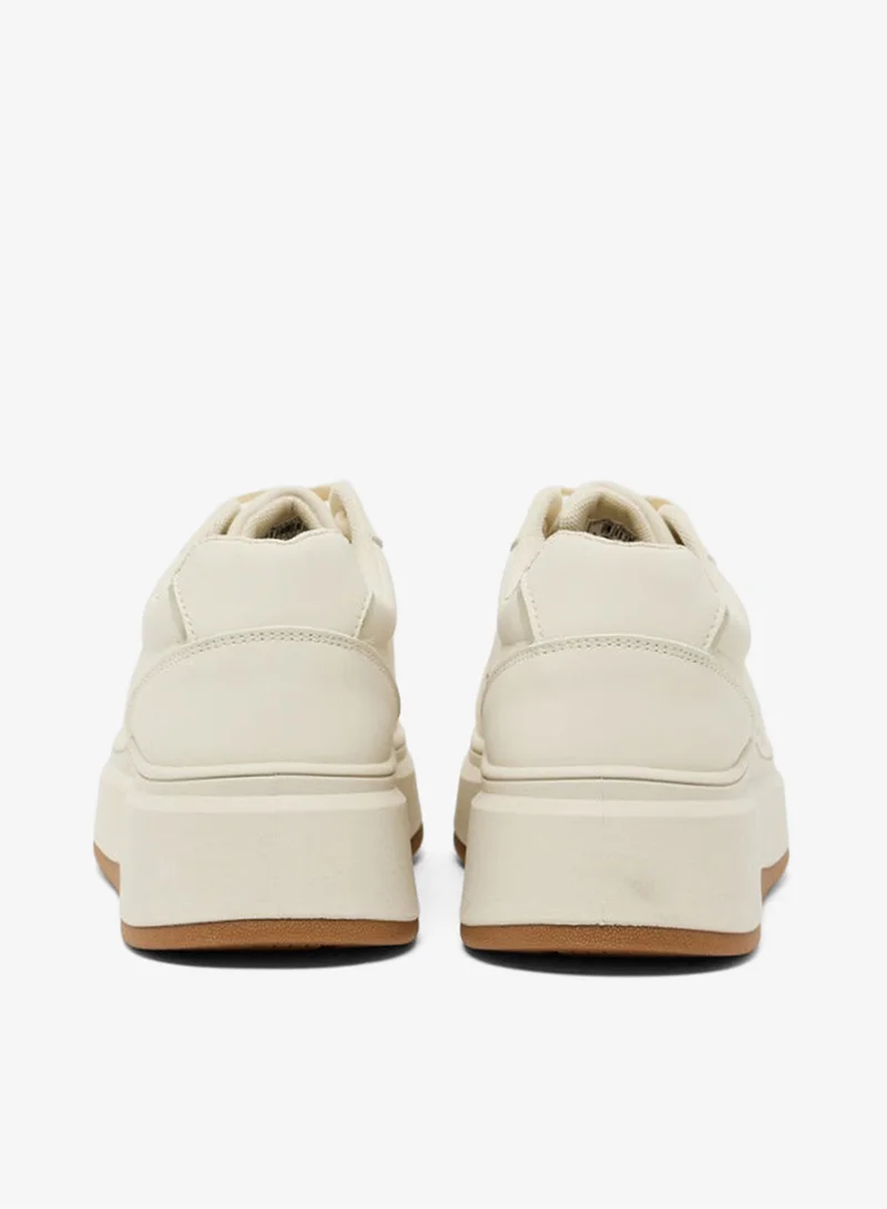 U.S. Polo Assn.  U.S. Polo Assn. Women’s CALISTA GLB 5PR Chunky Sole Sneakers - Beige for Women | Best Price UAE