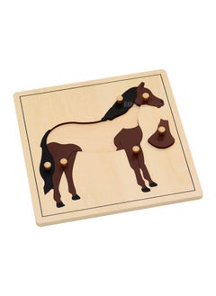 Elite Montessori Horse Puzzle Preschool Learning Material  - Image 2