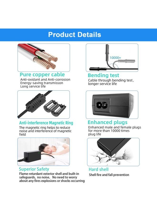 TKDY EH-5 EP-5A AC Power Adapter Supply Battery Charger Kit (Replacement for EN-EL14/EN-EL14a) for Nikon Coolpix D3100 D3200 D3300 D5100 D5200 D5300 D5500 Df P7000 P7100 P7700 D7800 Camera. - Image 5