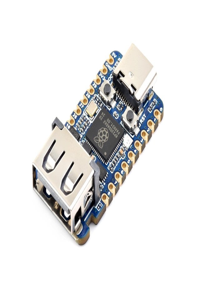 waveshare RP2350 USB Mini Development Board Based on Raspberry Pi RP2350 Dual-core & Dual-Architecture Microcontroller, 150MHz Operating Frequency, Onboard USB Ports - Image 1