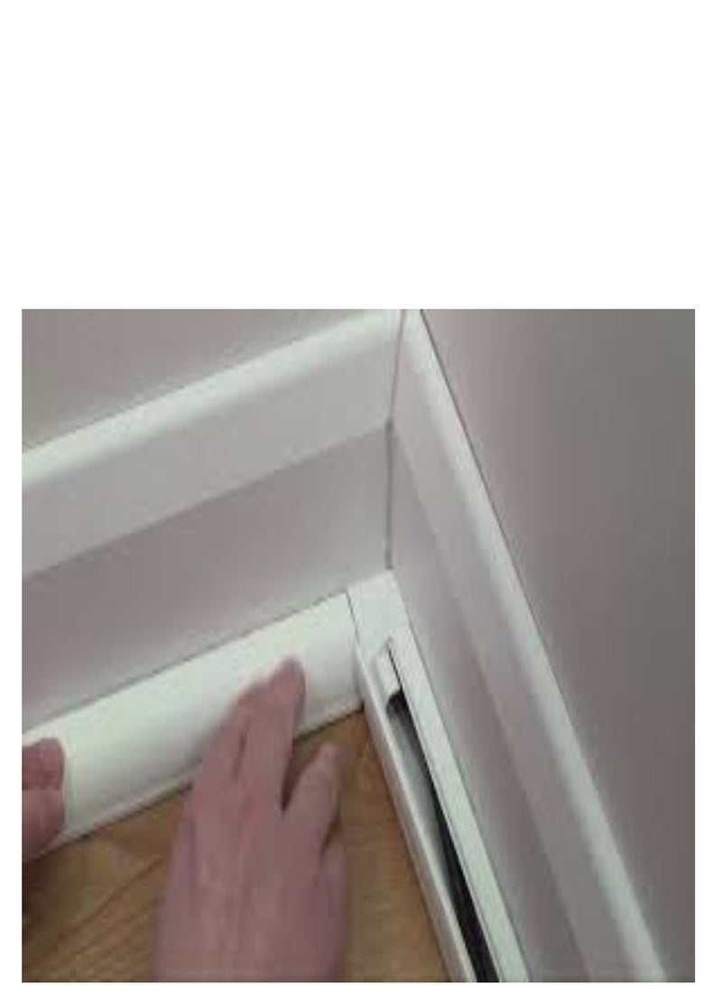 KNP KNP PVC Floor Trunking (70mm x 20mm) is a robust and spacious solution designed to organize and protect electrical cables and wiring in various environments.  - Image 4