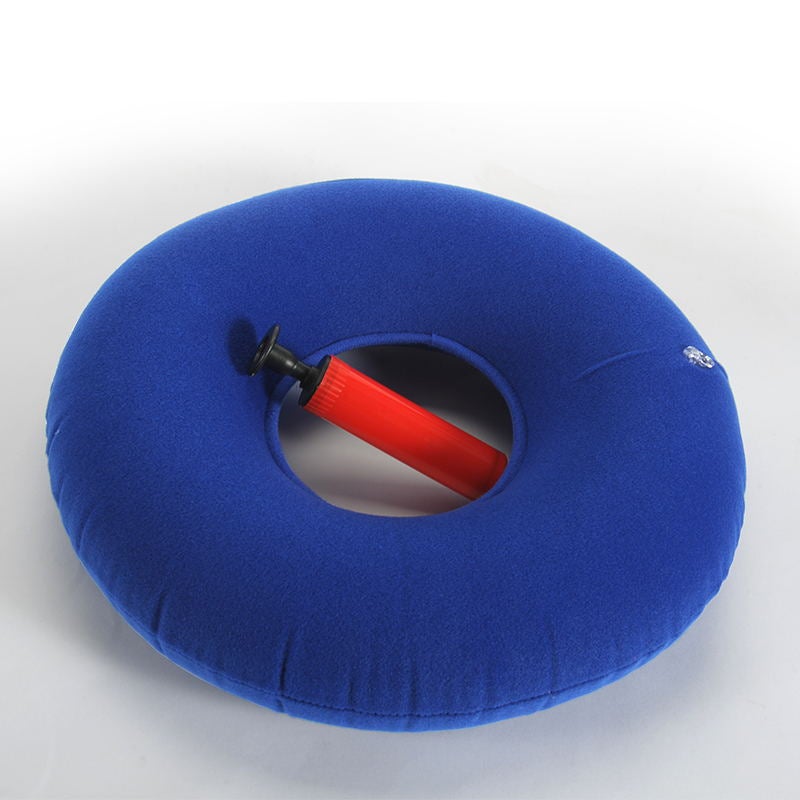 Thickened Pvc Inflatable Round Cushion Anti-Bedsore Round Air Cushion Air Cushion Anti-Bedsore Inflatable Cushion - Image 4