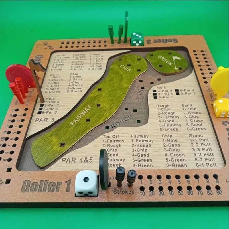 Tabletop Dice Golf Game - Image 1