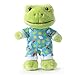 Furvana 9Inch Green Frog Plush Soft Frog Stuffed Animal Plush Toy Kawaii Plush Doll Cute Plushie with Cloths Toy Gift for Kids Children Birthday - Image 3