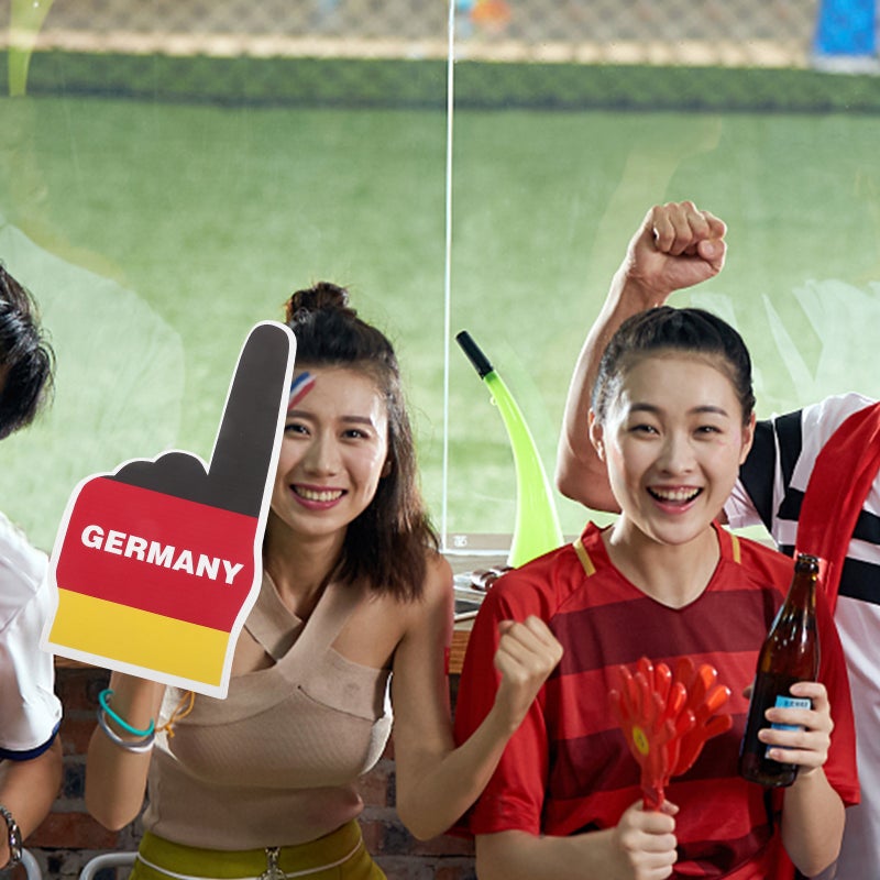 Portable Football Finger Atmosphere Fighting Hand Decor Decorative Finger Prop - Image 4
