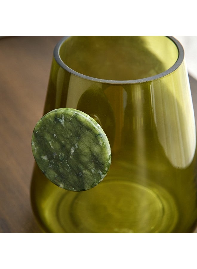 Home Box Auden Glass Mini Vase with Blob 13 x 13 x 12 cm - Image 3