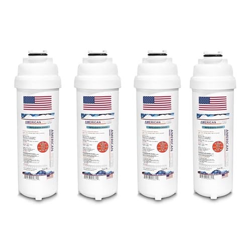 AFC Brand Water Filter Model  AFCEWH3000 Compatible with ElkayR51300C Water Fountain Station Fillers 4Filters