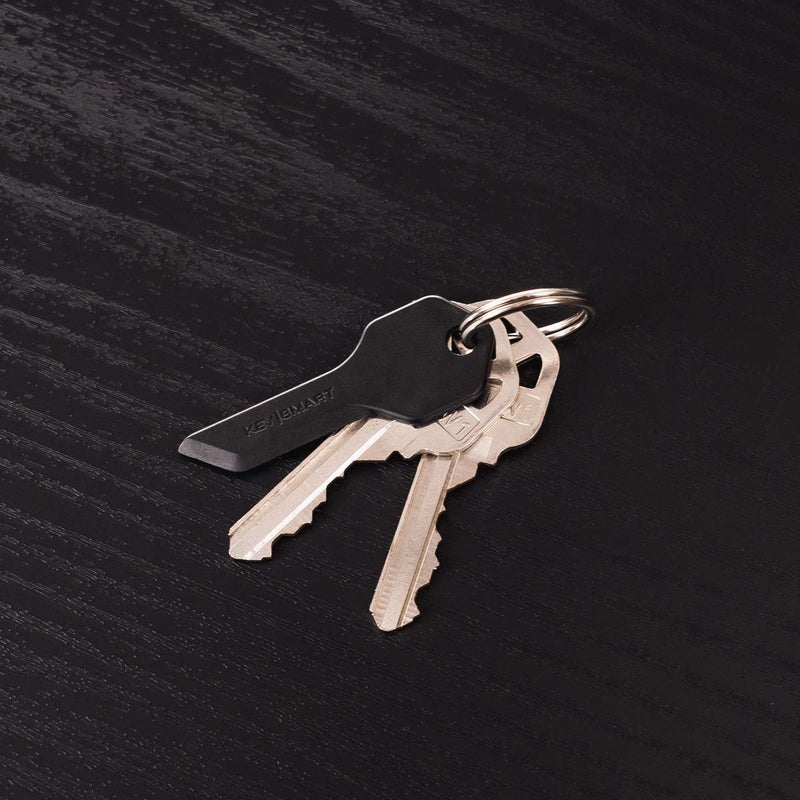 key smart KeySmart Safe Box Opener - Key-shaped Safe Package Opener For Everyday Carry, with Finger Protection Fits Perfectly on Keychain or Inside a KeySmart (Black) - Image 3