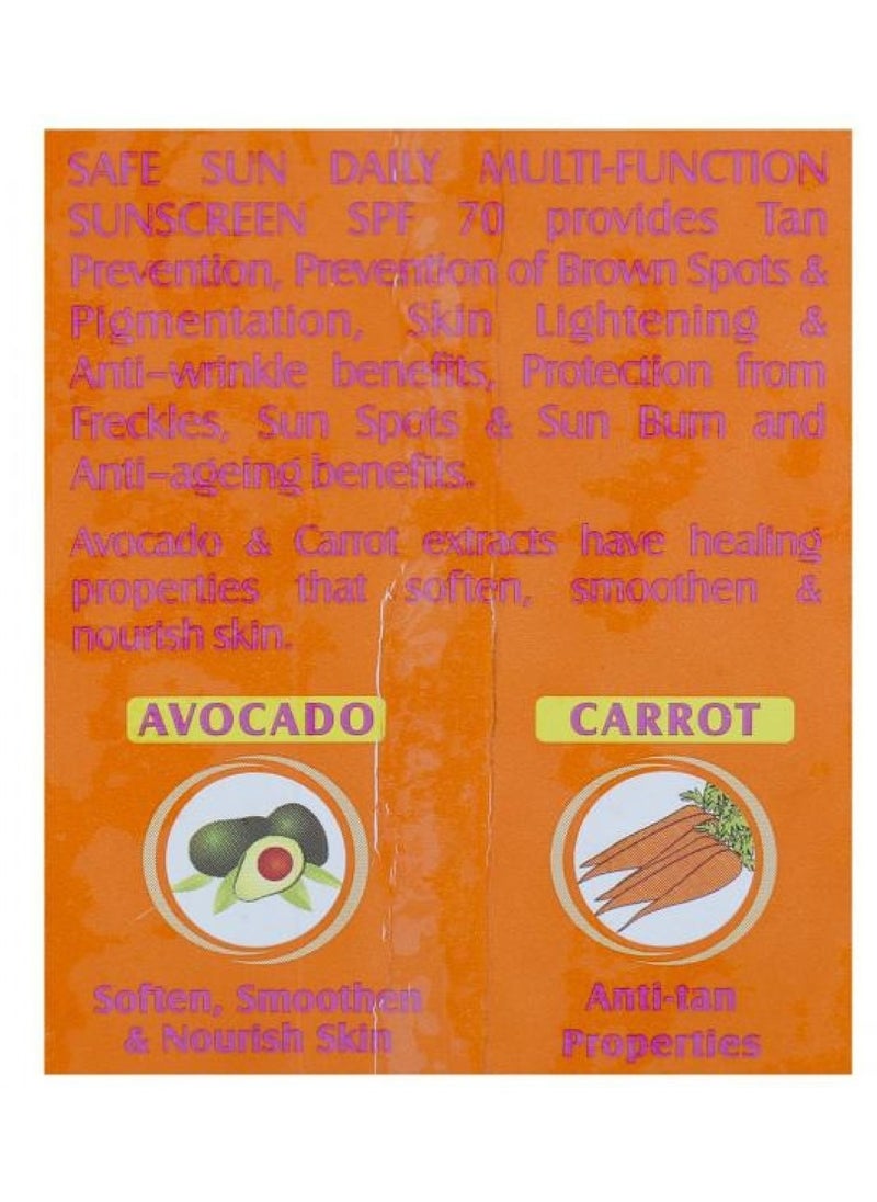 LOTUS HERBALS - Safe Sun Daily Multi-Function Sunblock Spf 70 PA+ - Image 1