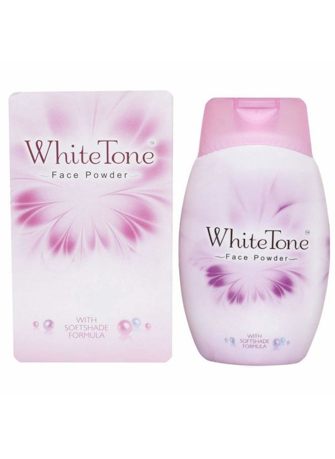 White Tone - Face Powder with Soft Shade Formula - 50g/1.76 Oz - Image 1