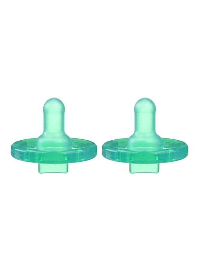 Philips Avent 2-Piece Super Soothe Pacifier - Green - Image 1