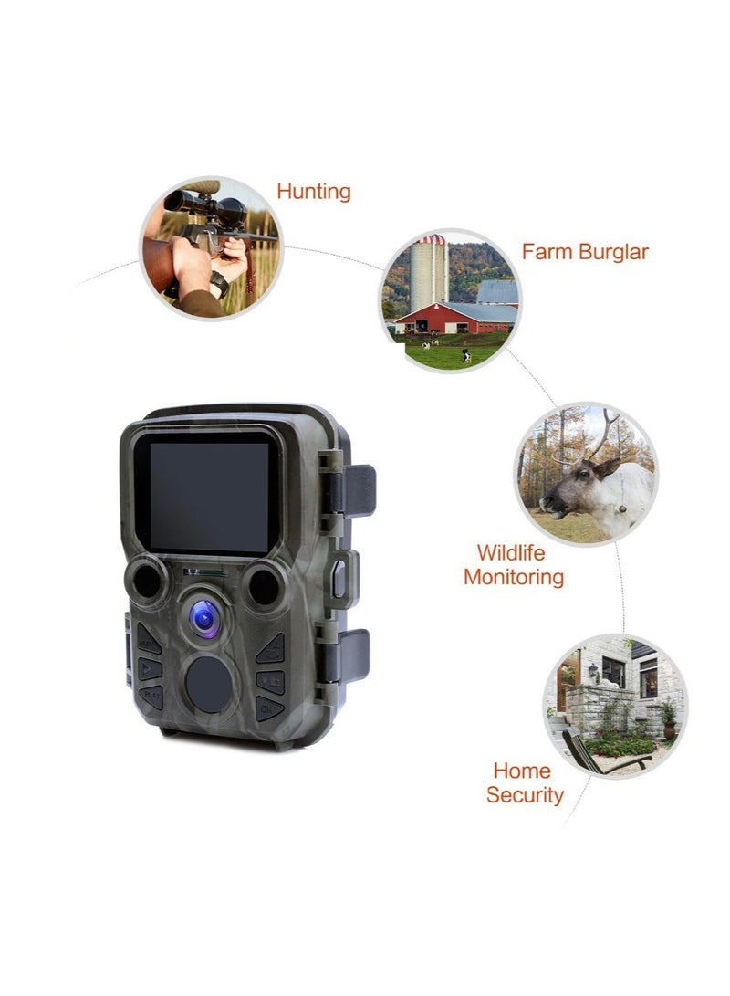 AROAQ Outdoor Hunting Camera with HD Night Vision Waterproof Design and Infrared Motion Detection - Image 4