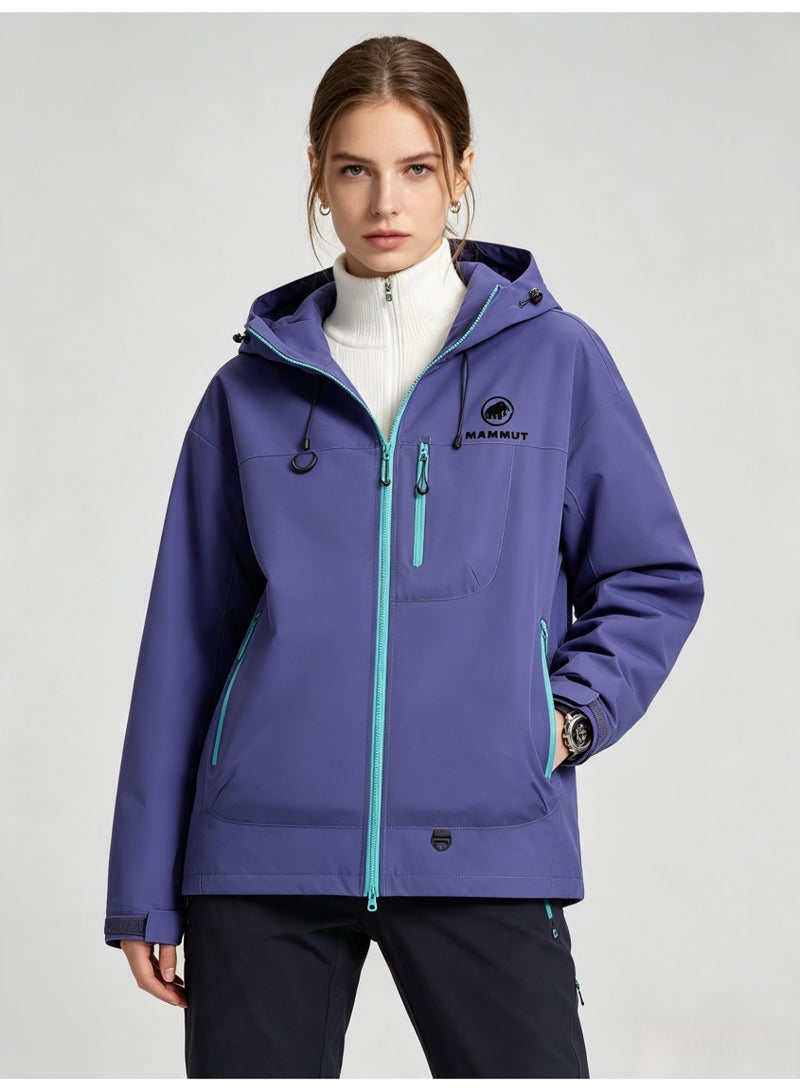 Mammut outdoor jacket for men and women windproof waterproof hooded mountaineering jacket - Image 5