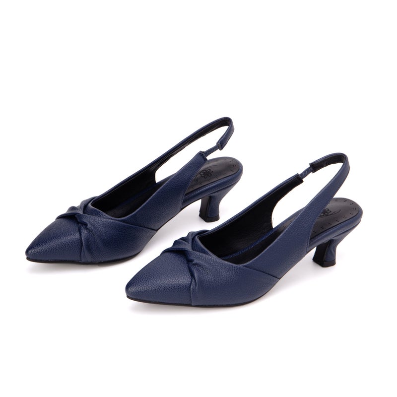 Wish Spring 2024 Thin Heel Medium Heel 33-54 Size Size Pointed Toe Baotou Empty Sandals Women - Image 3