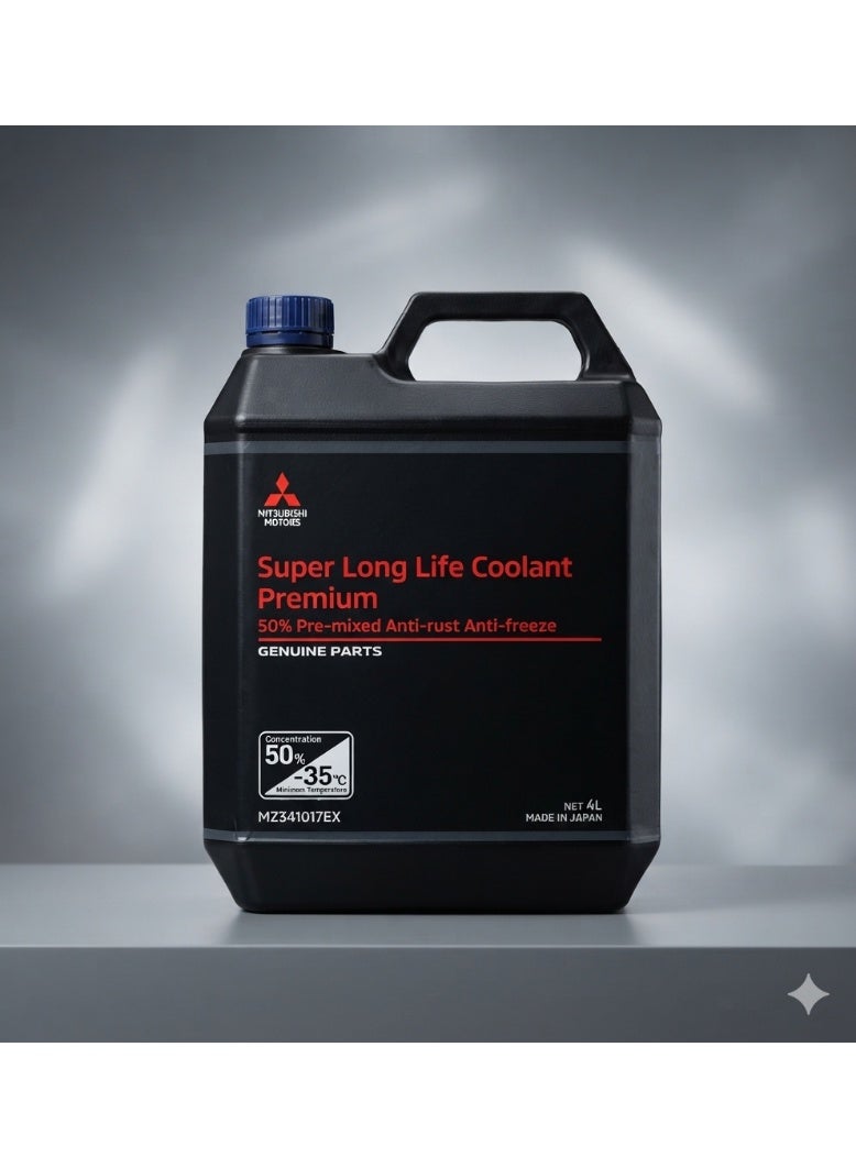 Mitsubishi Motors Super Long Life Coolant Premium - 50% Pre-mixed Anti-rust Anti-freeze