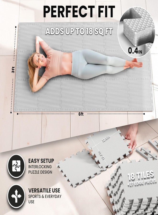 BeMaxx Protective Mats Floor Protection Mat Set Sports Mat Gymnastics Mat Puzzle Mat: Puzzle Sports Equipment Mat Fitness Mat Gym Mat Underlay Mat Floor Mat Sports Mat Training Mat Rubber Mat Yoga Mat - Image 2