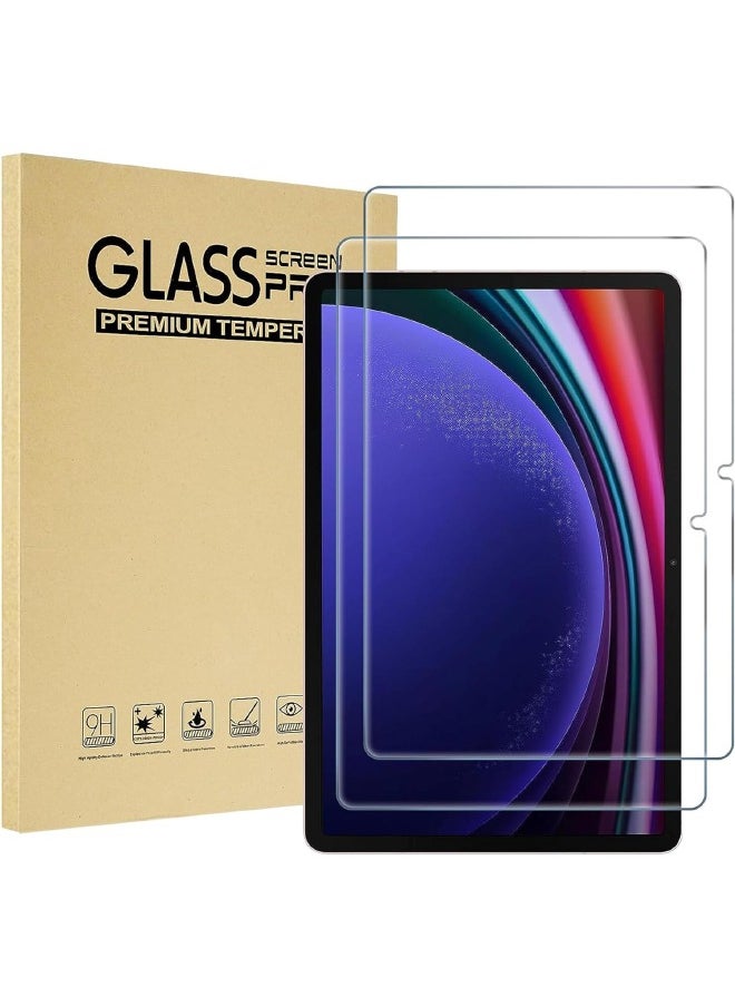 Generic 2 Pack Screen Protector for Samsung Galaxy Tab S9 FE/S9/S8, [Ultra HD][9H Hardness][Anti Scratch][Anti Bubble] Tempered Glass Screen Compatible with S Pen for Samsung Tab S9 FE/S9/S8 (Boxed, 2 Pack)  - Image 1