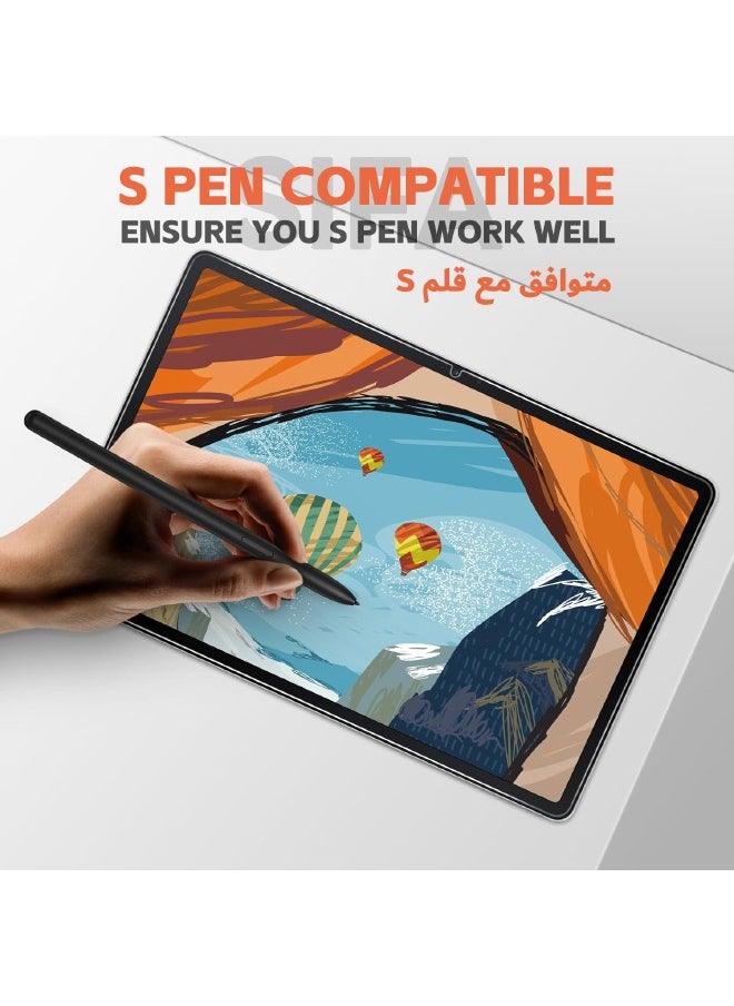 Generic 2 Pack Screen Protector for Samsung Galaxy Tab S9 FE/S9/S8, [Ultra HD][9H Hardness][Anti Scratch][Anti Bubble] Tempered Glass Screen Compatible with S Pen for Samsung Tab S9 FE/S9/S8 (Boxed, 2 Pack)  - Image 5