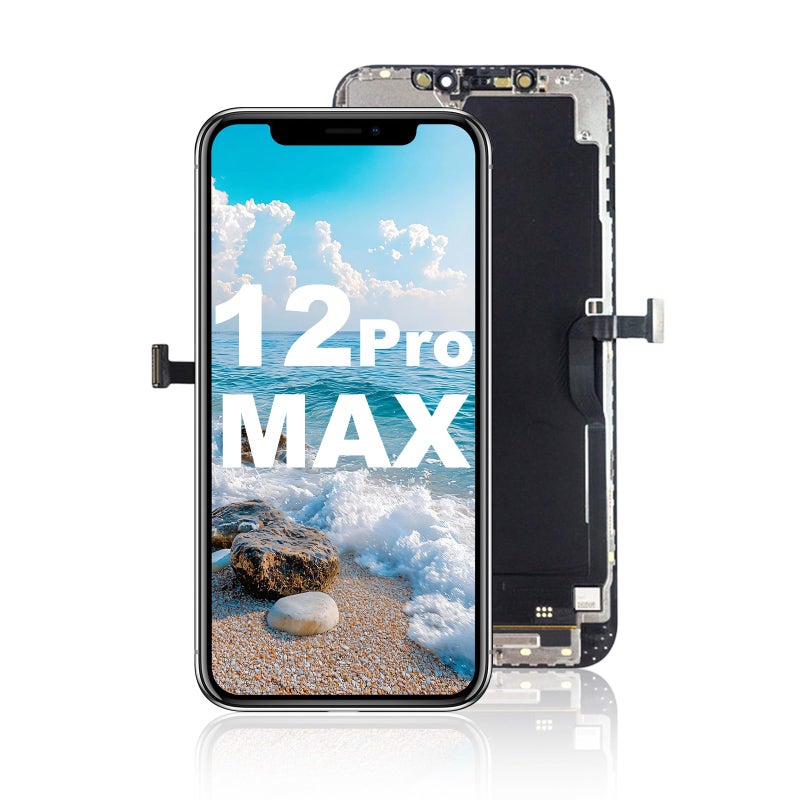 LMQ for iPhone 12 Pro Max Screen ReplacementWholesale Full HD 67inch LCD Display 3D Touch Digitizer Assembly with Waterproof Adhesivefor Models A2342A2410A2412A2411 No Repair Part Tools - Image 2
