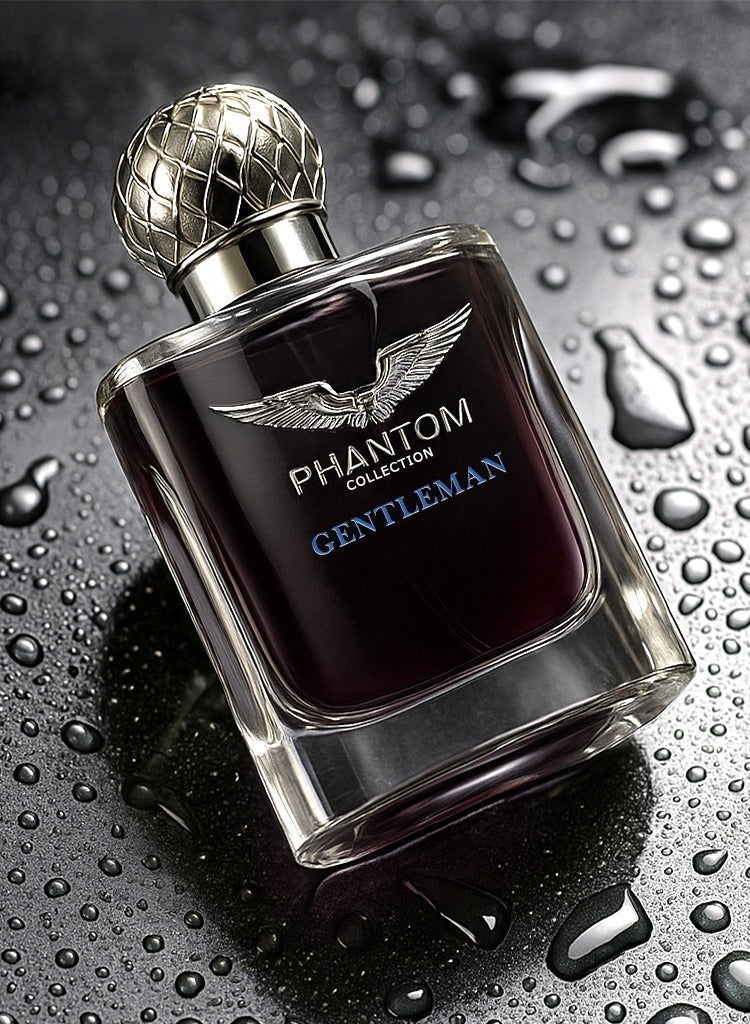 Linea De Bella Phantom Collection Gentlemen EDP 100ML | Long Lasting Perfume for Men with Patchouli & Leather | Extrait Perfume Gift for Men - Image 4