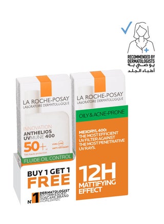 Anthelios Facial Sunscreen Oil Control Duo SPF50+ 50ml