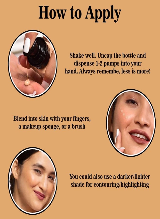 KRIVETY HD Foundation Makeup | Full Coverage, Long-Lasting, Flawless Finish | Lightweight, Waterproof, Suitable for All Skin Types - 30ML - Image 5