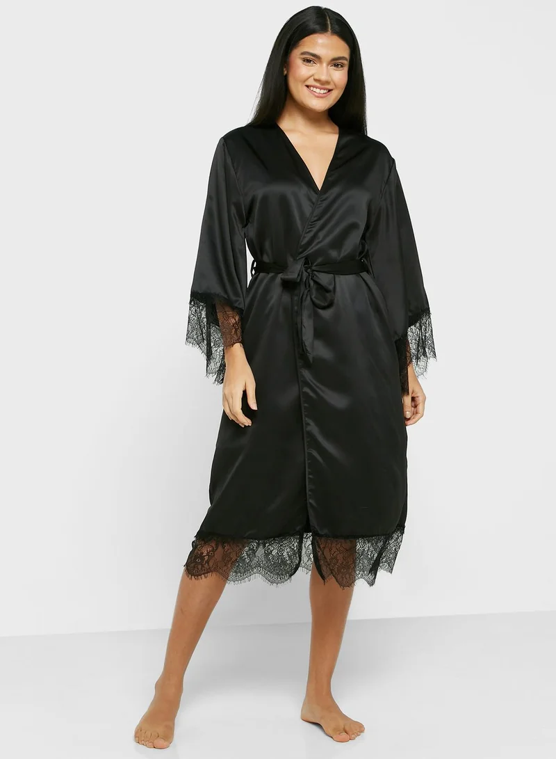 ELLA Satin Night Robe