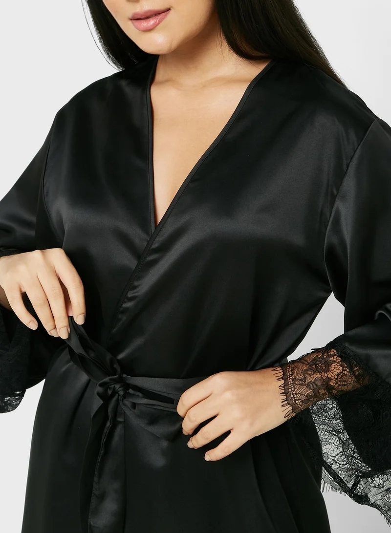 ELLA Satin Night Robe
