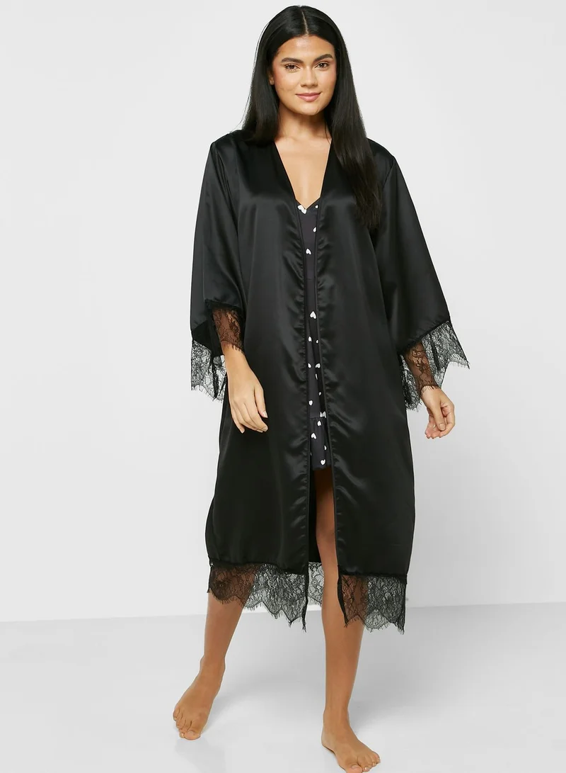 ELLA Satin Night Robe