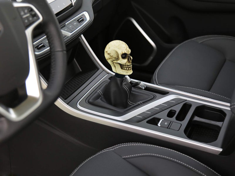 Abfer Gear Shift Knob Skull Shifting Car Handle Shifter Stick Knobs Fit Manual Automatic Transmission Cars - Image 2