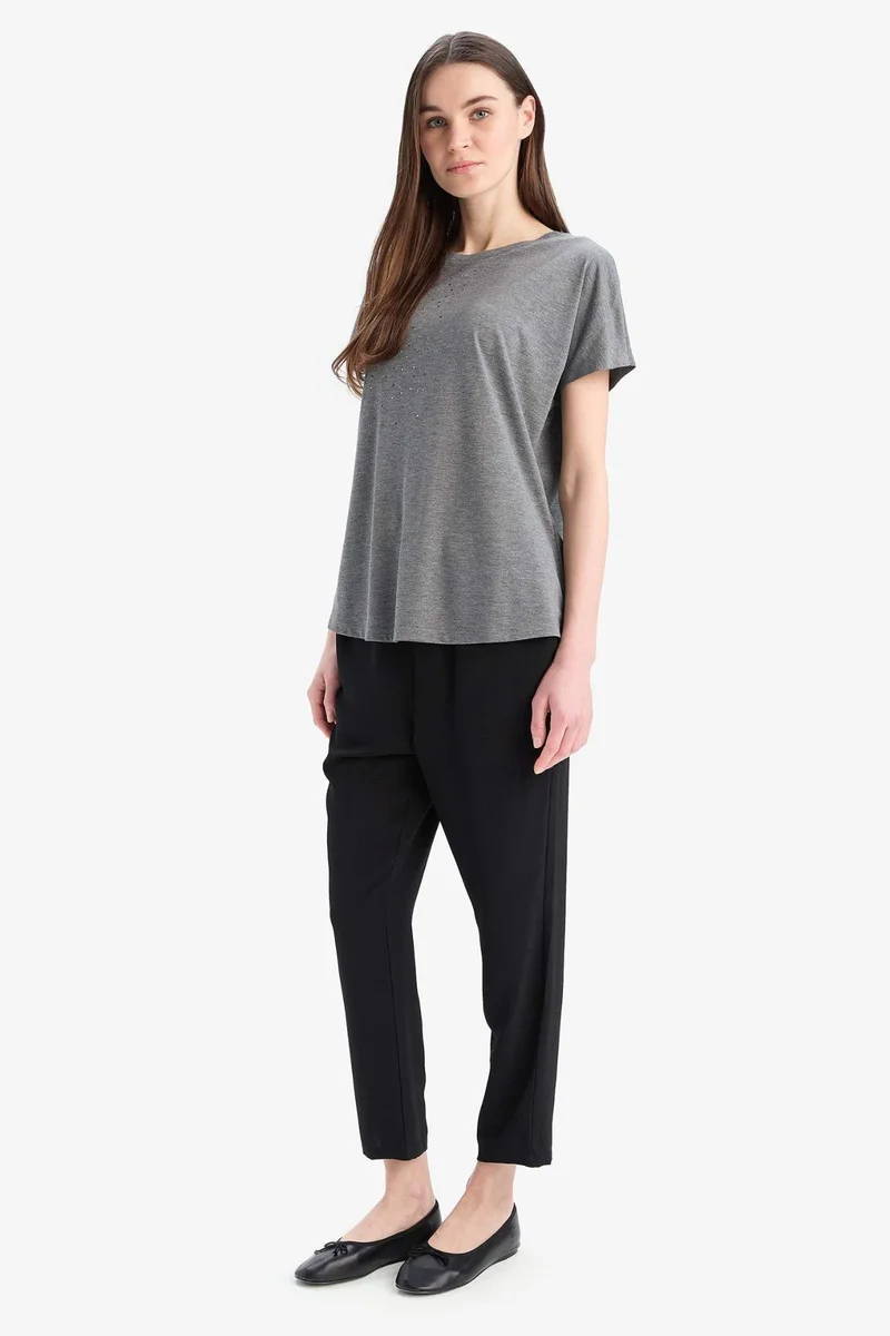 Defacto  Straight Fit Aerobin Trousers for Women | Best Price UAE