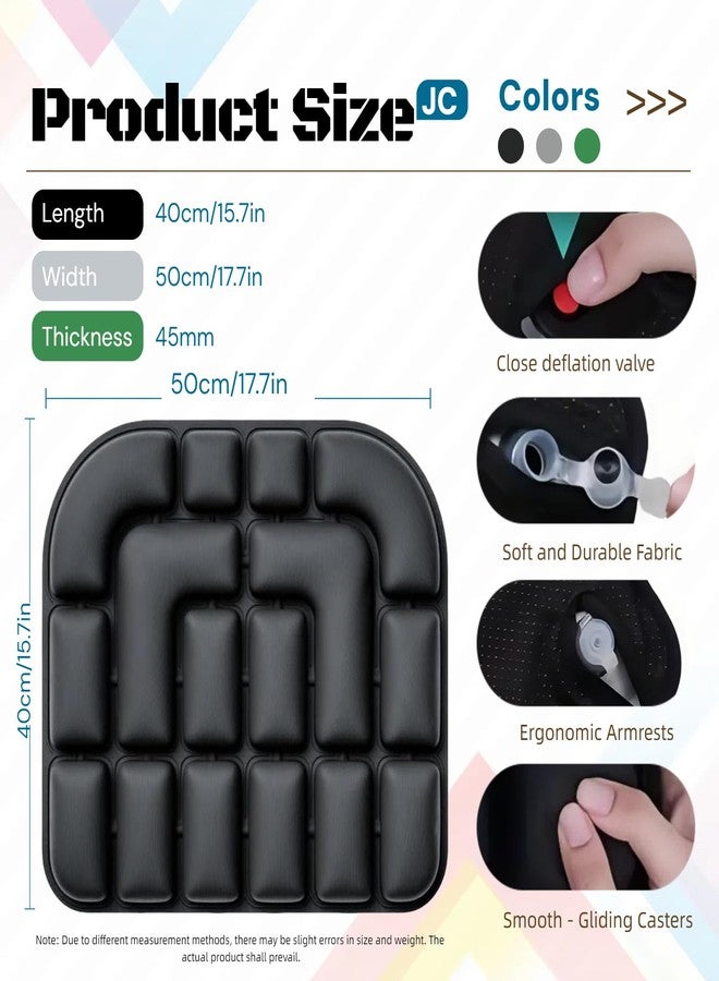 LAROTSUBA Inflatable Seat Cushion,Hemorrhoid Pillow,Pressure Ulcer Cushions,Donut Pillow,Bed Sore Pressure Relief Seat Cushions for Butt,Postpartum,Home Living,Car,Office - Image 3