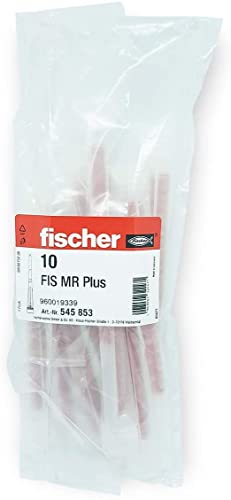 fischer FIS MR Plus Static Mixer for 10.1 Oz Cartridges, 10pcs Polybag, Mixing Nozzles for Injection Mortar, Ensures Proper Resin & Hardener Mixing for Safe, Strong Anchoring - Image 2