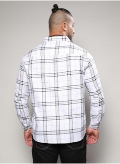 Instafab Plus Tartan Plaid Shirt  - Image 2