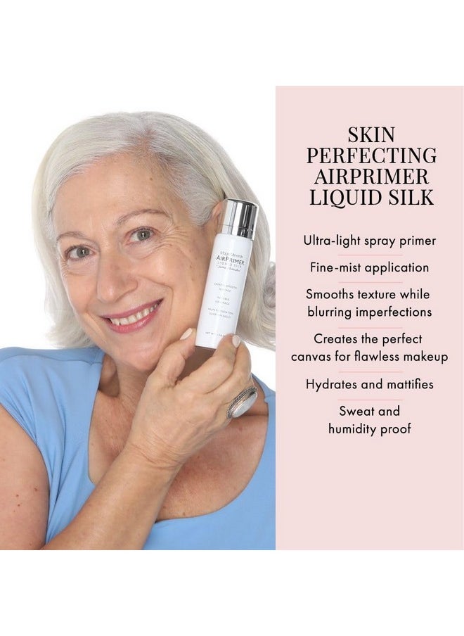 Jerome Alexander Magicminerals Liquidsilk Air Primer By Jerome Alexander Spray Formula Smoothes Skin & Minimizes Appearance Of Pores For Flawless Makeup Application  - Image 3