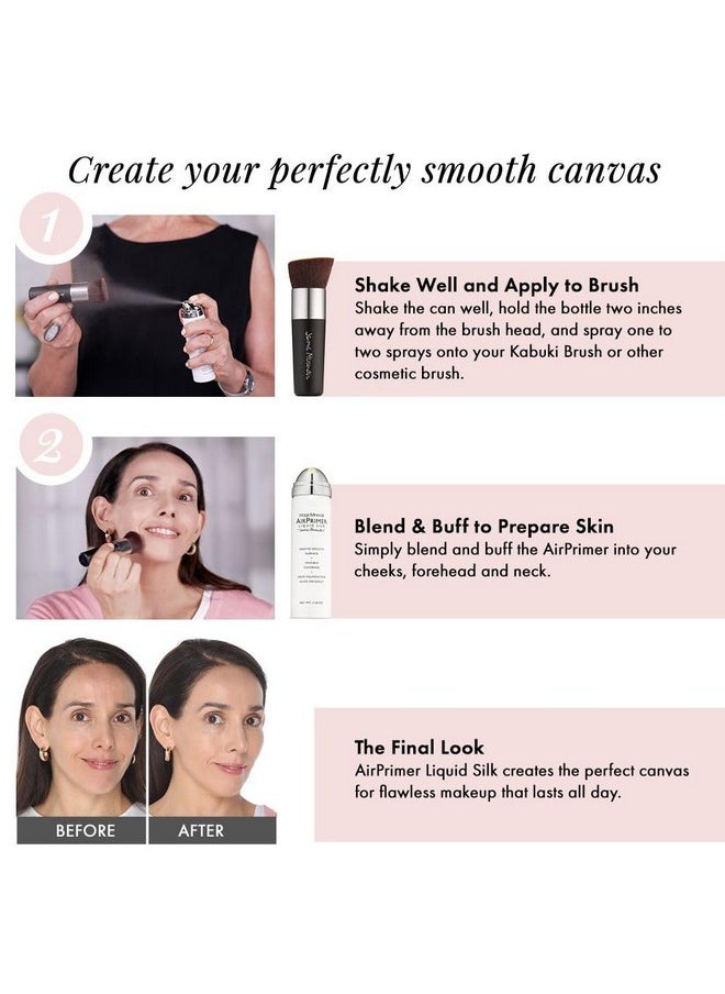 Jerome Alexander Magicminerals Liquidsilk Air Primer By Jerome Alexander Spray Formula Smoothes Skin & Minimizes Appearance Of Pores For Flawless Makeup Application  - Image 4