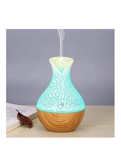 ماركة غير محددة موزع روائح صغير بالموجات فوق الصوتية ومنفذ USB بتصميم محمول وأنيق مع ضوء ليلي LED مثالي للمنزل والمكتب والحضانة بسعة 130 مل مع تشغيل هادئ للغاية ، 5 فولت و3 وات(130 ملي تاتش فاتح)  - Image 1