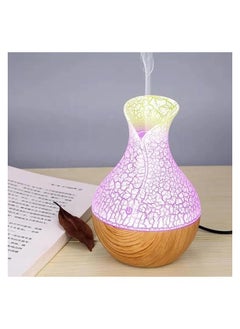 ماركة غير محددة موزع روائح صغير بالموجات فوق الصوتية ومنفذ USB بتصميم محمول وأنيق مع ضوء ليلي LED مثالي للمنزل والمكتب والحضانة بسعة 130 مل مع تشغيل هادئ للغاية ، 5 فولت و3 وات(130 ملي تاتش فاتح)  - Image 4