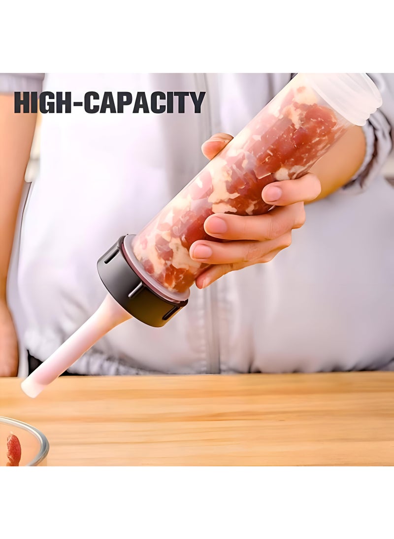 Generic - Innovative Sausage Making Tools: Handcrafted Sausage Stuffer Machine With Attachments In Various Sizes For Perfectly Shaped Sausages To Satisfy Your Culinary Cravings - Image 1