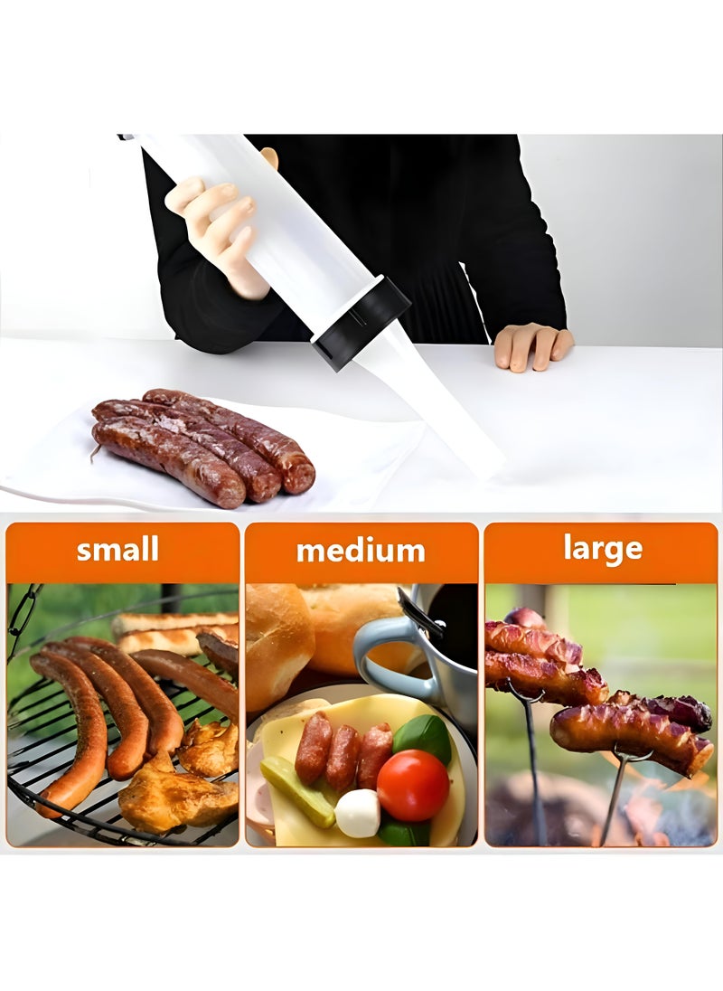 Generic - Innovative Sausage Making Tools: Handcrafted Sausage Stuffer Machine With Attachments In Various Sizes For Perfectly Shaped Sausages To Satisfy Your Culinary Cravings - Image 1