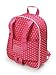 Badger Basket Doll Travel Backpack for Dolls Stylish Durable Carrying Case with Clear Storage Pockets Best for OntheGo Play and Doll Accessories Design in Pink White Stars - Image 2