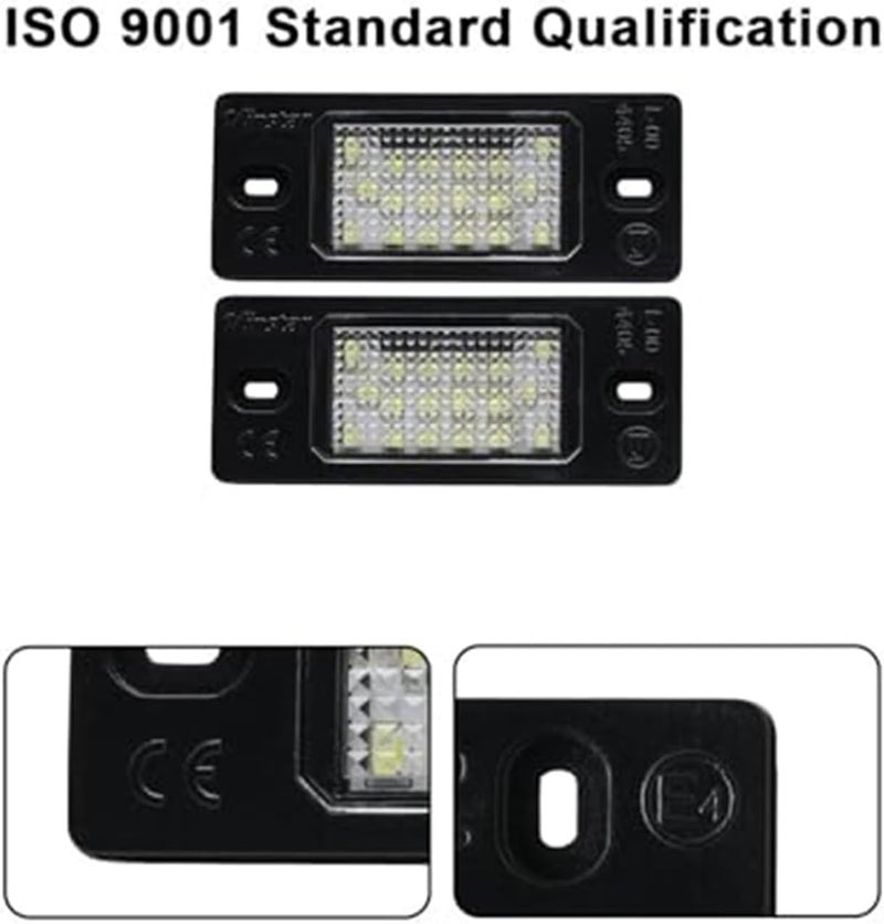Wivplex 2PCS LED Number Plate Light for VW Models - Image 4