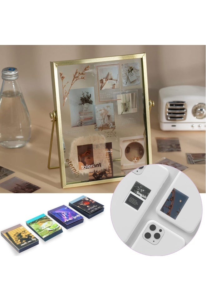 Scrapbooking Stickers, 240 Sheets Aesthetic Stickers Set for Travel Journal Scrapbook Him Art Diary Travel Bullet Journal DIY Crafts Gifts Album Planner Book Drawing - Image 2