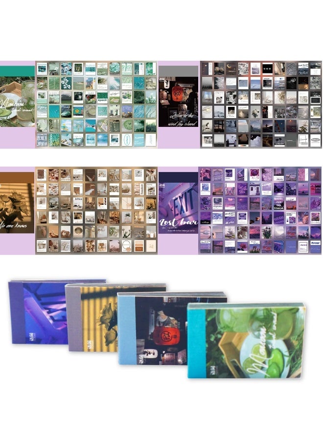 Scrapbooking Stickers, 240 Sheets Aesthetic Stickers Set for Travel Journal Scrapbook Him Art Diary Travel Bullet Journal DIY Crafts Gifts Album Planner Book Drawing - Image 1