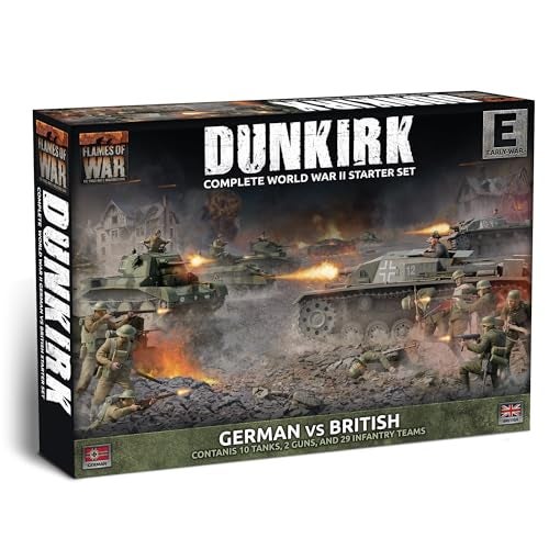 Flames of War Dunkirk British vs German Starter Set Plastic - Image 1